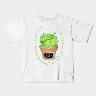 Green Rabbit Kids T-Shirt